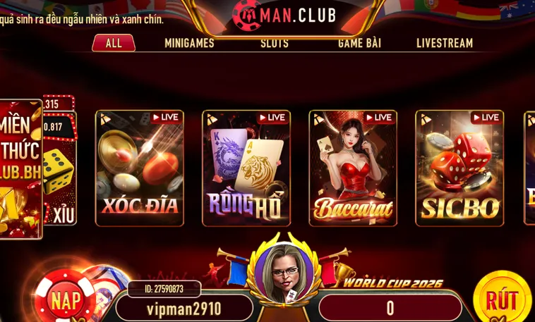 Live Casino Livestream Tại ManClub Đỉnh Cao Sòng Bài Trực Tuyến Chinh Phục Những Chiến Thắng Vang Dội