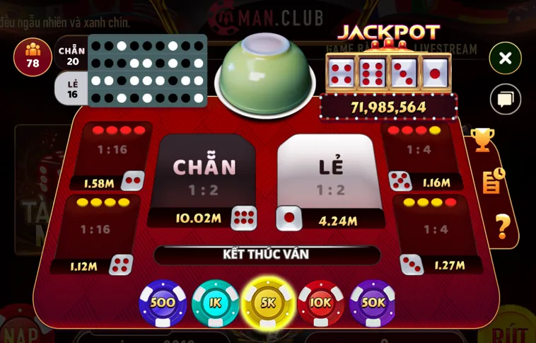 Minigame Mini Xóc Dĩa Tại ManClub Trò Chơi Dân Gian Đẳng Cấp Với Kết Quả Siêu Tốc