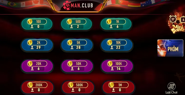 Phỏm Tại ManClub Đỉnh Cao Sòng Bài Trực Tuyến Chinh Phục Những Chiến Thắng Vang Dội Nhất Thế Giới