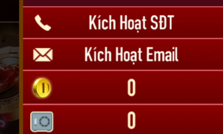 Kích hoạt bảo mật đa tầng bảo vệ an toàn người chơi.